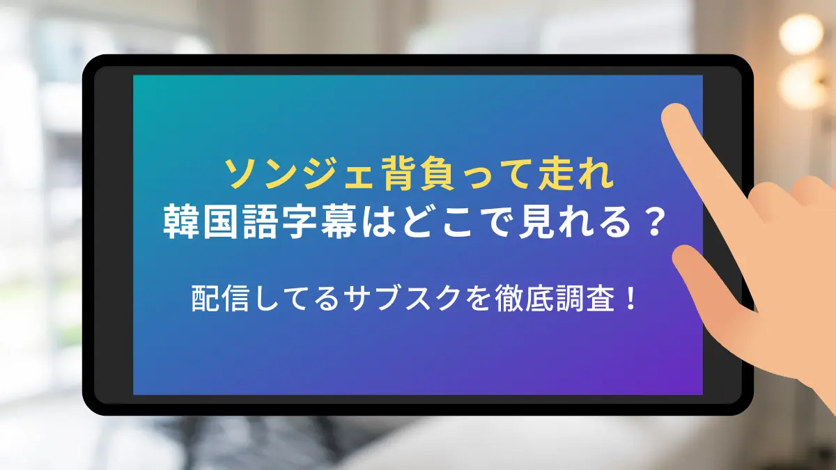 ソンジェ背負って走れ 韓国語字幕